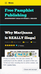 Mobile Screenshot of freepamphlet.wordpress.com