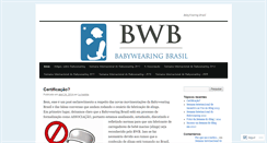 Desktop Screenshot of bwbrasil.wordpress.com