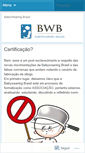 Mobile Screenshot of bwbrasil.wordpress.com