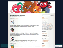 Tablet Screenshot of moshlingmania.wordpress.com