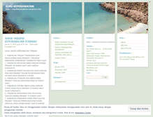 Tablet Screenshot of maydwiyurisantoso.wordpress.com
