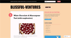 Desktop Screenshot of blissfulventures.wordpress.com