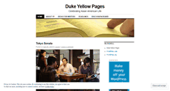 Desktop Screenshot of dukeyellowpages.wordpress.com