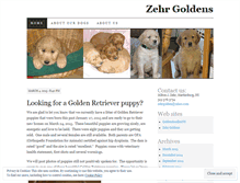 Tablet Screenshot of goldendoodles.wordpress.com