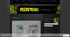 Desktop Screenshot of missytassles.wordpress.com