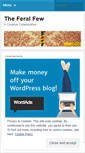 Mobile Screenshot of feralfew.wordpress.com