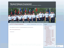 Tablet Screenshot of mdeencampment.wordpress.com