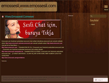 Tablet Screenshot of emossesli.wordpress.com