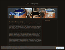 Tablet Screenshot of johnhunterpottery.wordpress.com