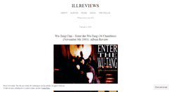 Desktop Screenshot of illreviews.wordpress.com