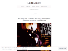 Tablet Screenshot of illreviews.wordpress.com