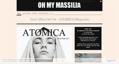 Desktop Screenshot of ohmymassilia.wordpress.com