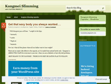 Tablet Screenshot of kangmeislimming.wordpress.com