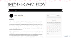 Desktop Screenshot of anthonybloging.wordpress.com