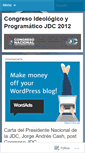 Mobile Screenshot of congresojdc.wordpress.com