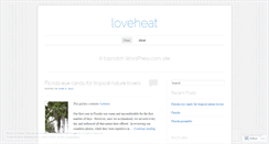 Desktop Screenshot of loveheat.wordpress.com