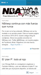 Mobile Screenshot of nbaesp.wordpress.com