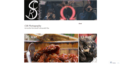 Desktop Screenshot of csrphotography.wordpress.com