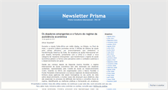 Desktop Screenshot of prismajr.wordpress.com