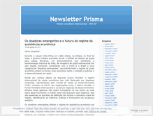 Tablet Screenshot of prismajr.wordpress.com