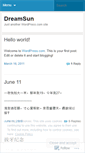 Mobile Screenshot of dreamsun82.wordpress.com