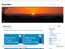 Tablet Screenshot of dreamsun82.wordpress.com