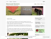 Tablet Screenshot of moonlightknitting.wordpress.com