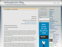 Tablet Screenshot of carlosugirons.wordpress.com