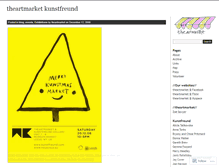 Tablet Screenshot of kunstfreund.wordpress.com