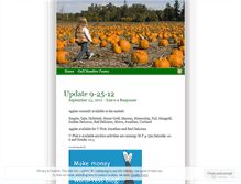 Tablet Screenshot of gullmeadowfarms.wordpress.com