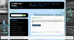 Desktop Screenshot of meohoangtieuthu.wordpress.com