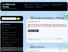 Tablet Screenshot of meohoangtieuthu.wordpress.com