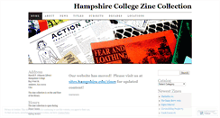 Desktop Screenshot of hampshirezines.wordpress.com