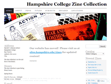 Tablet Screenshot of hampshirezines.wordpress.com