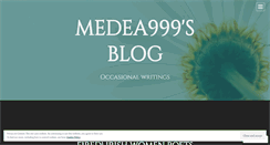 Desktop Screenshot of medea999.wordpress.com