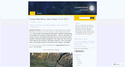 Desktop Screenshot of cosmicsense.wordpress.com