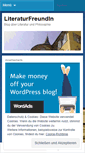 Mobile Screenshot of literaturfreundin.wordpress.com