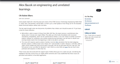 Desktop Screenshot of bausk.wordpress.com