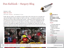 Tablet Screenshot of dkublank.wordpress.com