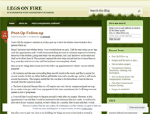 Tablet Screenshot of legsonfire.wordpress.com