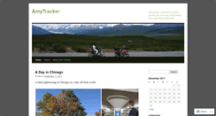 Desktop Screenshot of amytracker.wordpress.com
