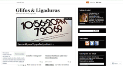 Desktop Screenshot of ligadura.wordpress.com