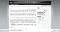 Desktop Screenshot of freecasestudy.wordpress.com