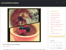 Tablet Screenshot of coconutsforcookery.wordpress.com