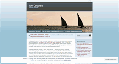 Desktop Screenshot of lowcarbonara.wordpress.com