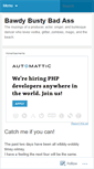 Mobile Screenshot of bawdybelle.wordpress.com