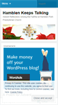 Mobile Screenshot of hamblenkeepstalking.wordpress.com
