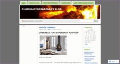 Desktop Screenshot of chimeneasybarbacoas.wordpress.com