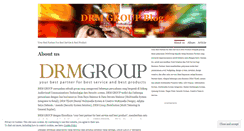 Desktop Screenshot of drmgroup.wordpress.com