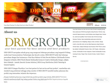 Tablet Screenshot of drmgroup.wordpress.com